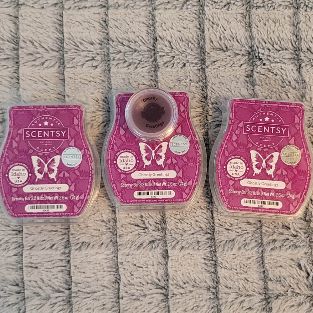 Ghostly Greetings Scentsy Bars!